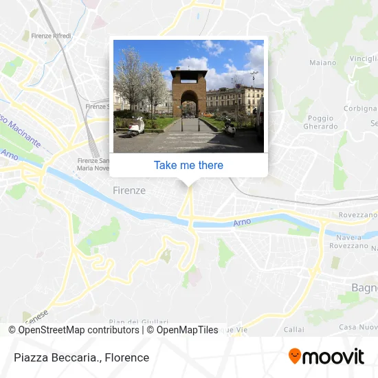 Piazza Beccaria. map