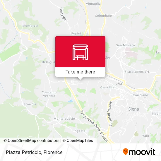 Piazza Petriccio map