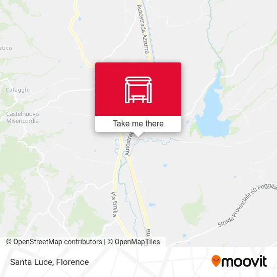 Santa Luce map