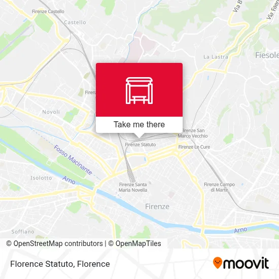 Florence Statuto map