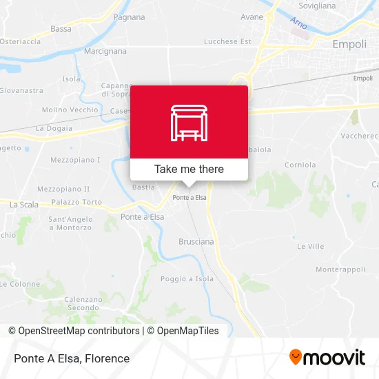 Ponte A Elsa map