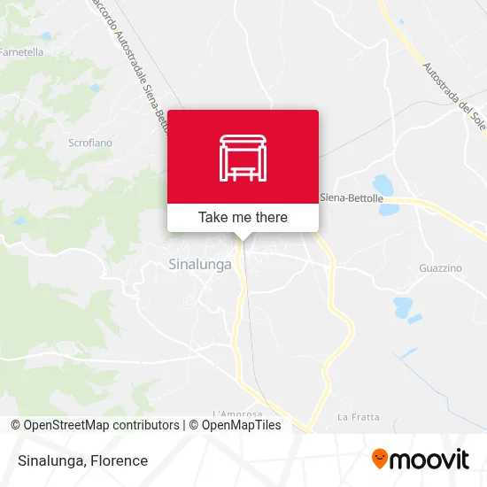 Sinalunga map