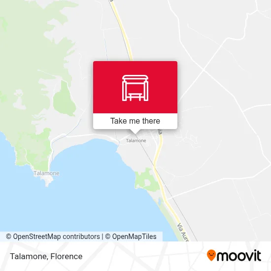 Talamone map