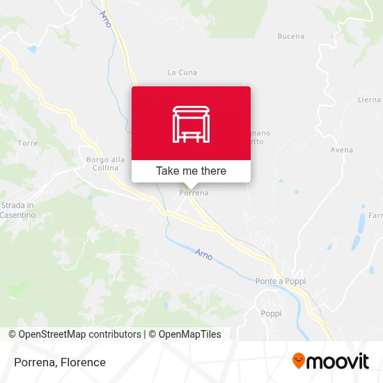 Porrena map