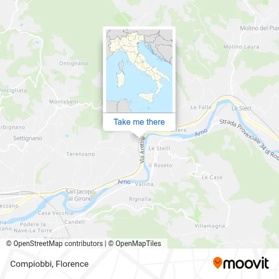 Compiobbi map