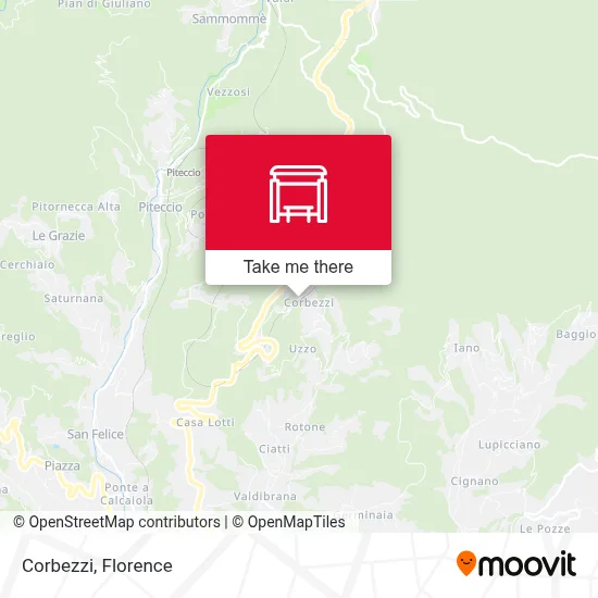 Corbezzi map