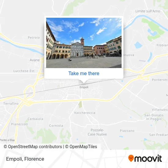 Empoli map