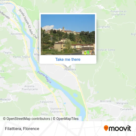 Filattiera map