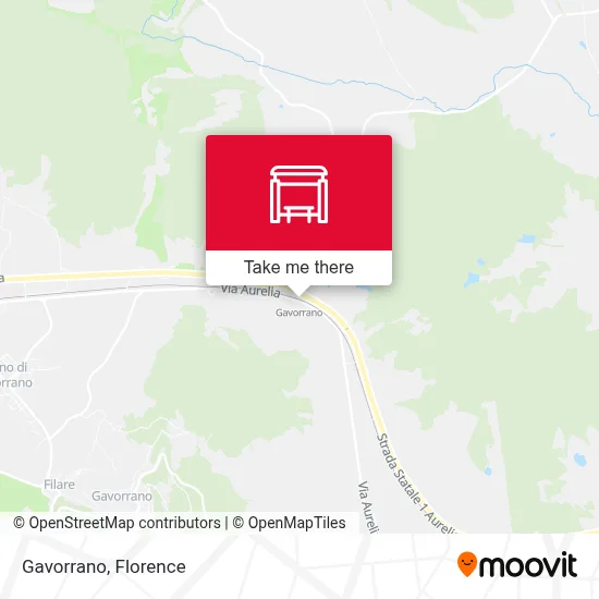 Gavorrano map