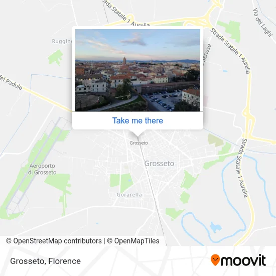 Grosseto map