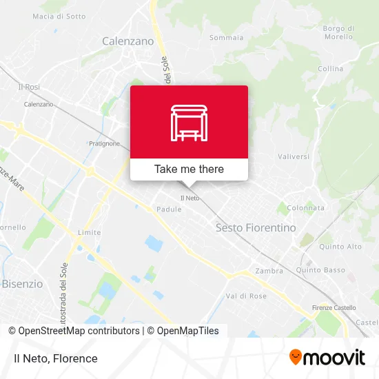 Il Neto map