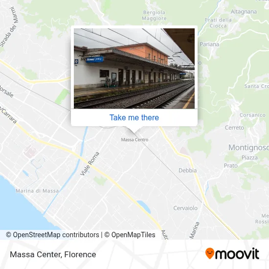 Massa Center map