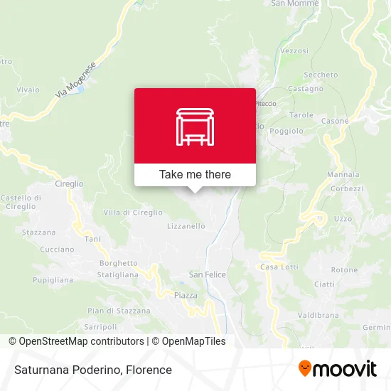 Saturnana Poderino map