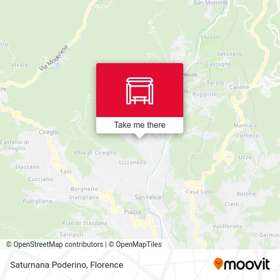 Saturnana Poderino map