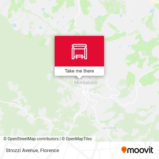 Strozzi Avenue map