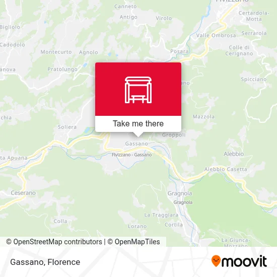 Gassano map
