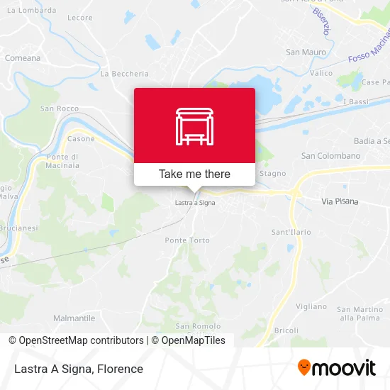 Lastra A Signa map