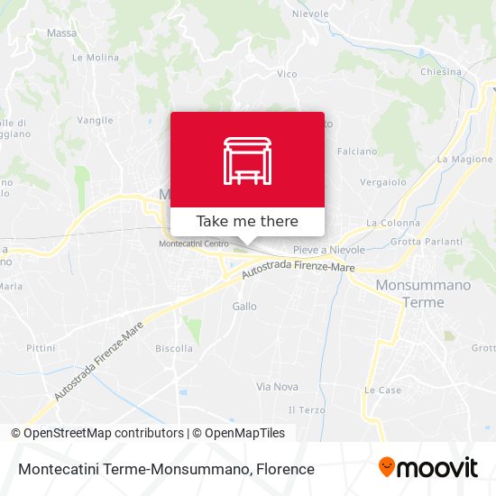 Montecatini Terme-Monsummano map