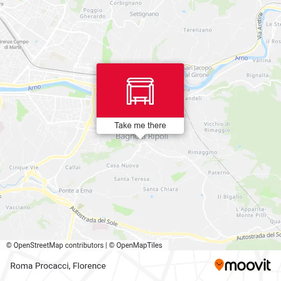 Roma Procacci map