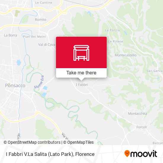 I Fabbri V.La Salita (Lato Park) map