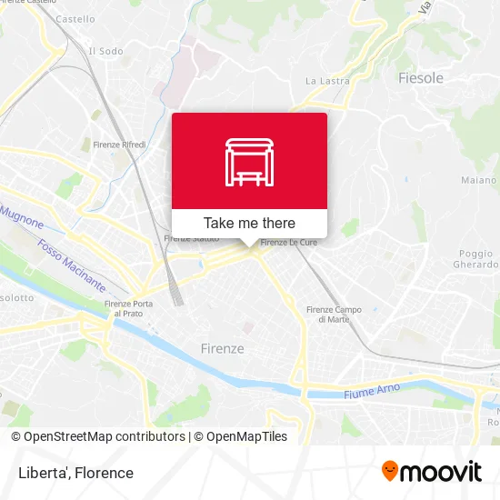 Liberta' map