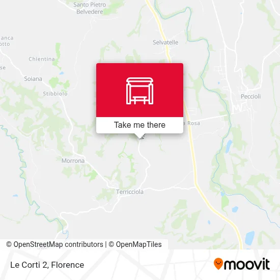 Le Corti 2 map