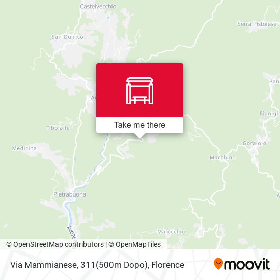 Via Mammianese, 311(500m Dopo) map