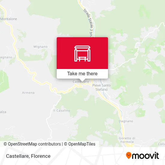 Castellare map