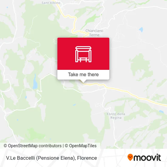 V.Le Baccelli (Pensione Elena) map