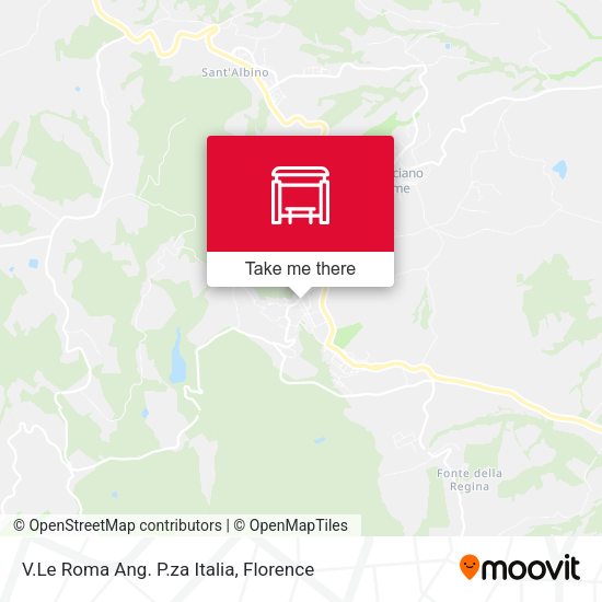 V.Le Roma Ang. P.za Italia map