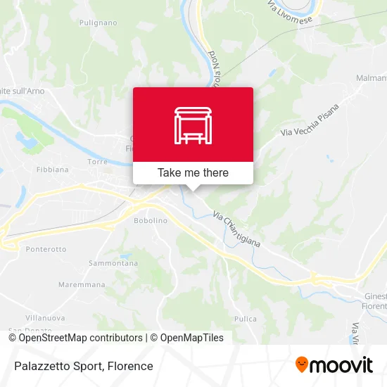 Palazzetto Sport map