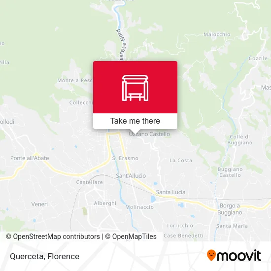 Querceta map