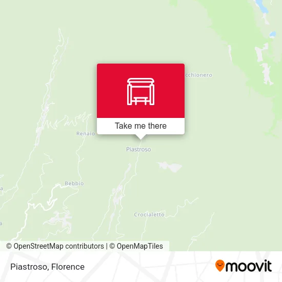 Piastroso map