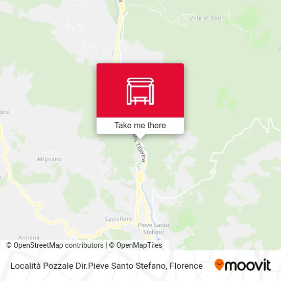 Località Pozzale Dir.Pieve Santo Stefano map