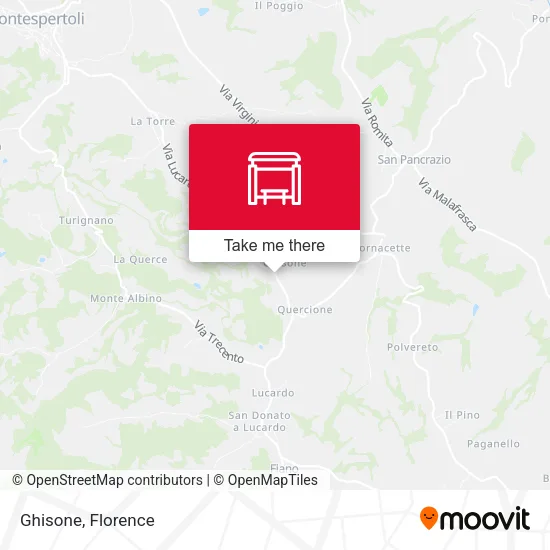 Ghisone map