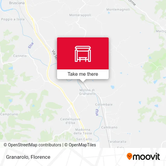 Granarolo map