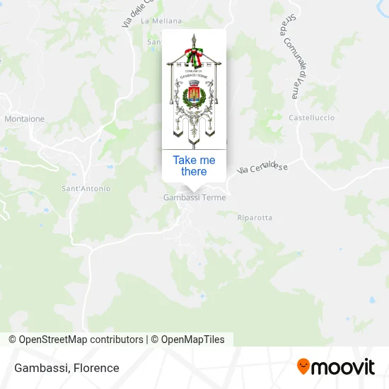 Gambassi map