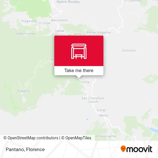 Pantano map