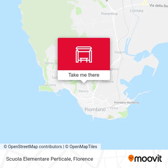 Scuola Elementare Perticale map
