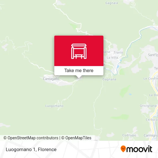 Luogomano 1 map