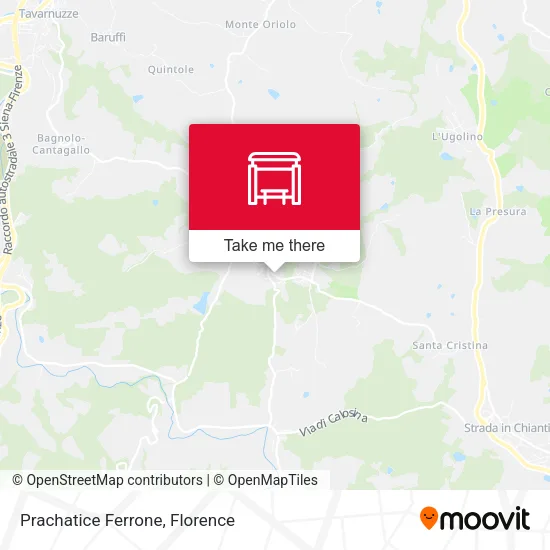 Prachatice Ferrone map