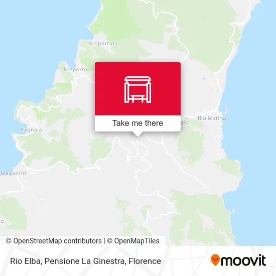 Rio Elba, Pension La Ginestra map