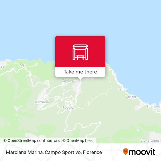 Marciana Marina, Campo Sportivo map