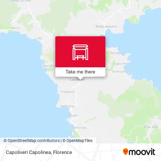 Capoliveri  Capolinea map