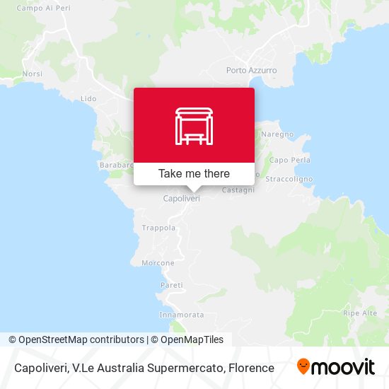 Capoliveri, V.Le Australia Supermercato map