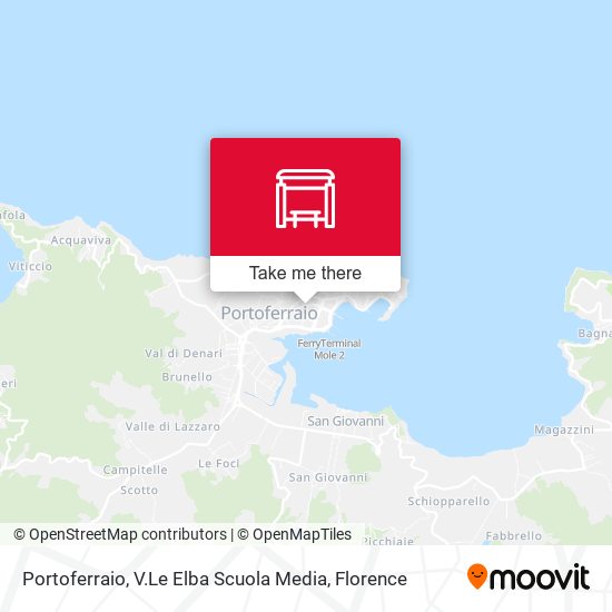 Portoferraio, V.Le Elba Scuola Media map