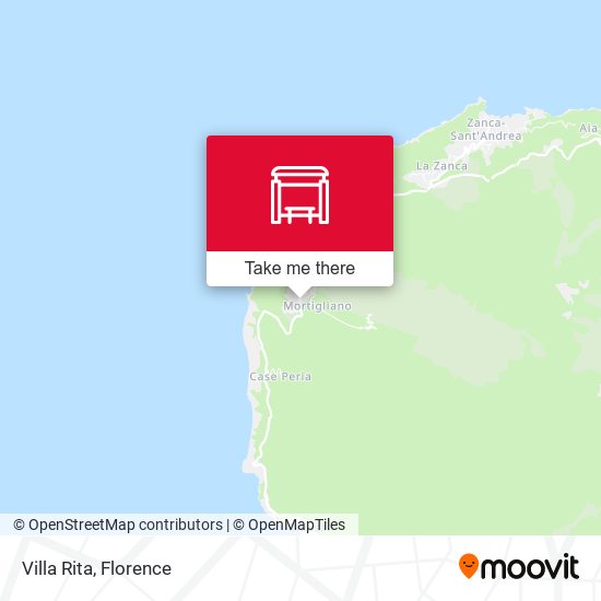 Villa Rita map