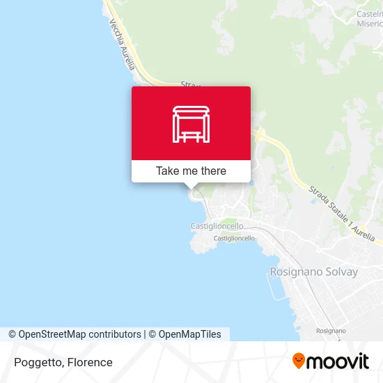 Poggetto map