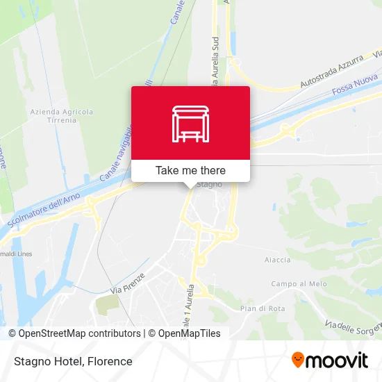 Stagno Hotel map