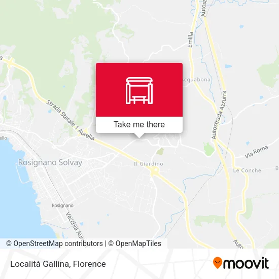Località Gallina map